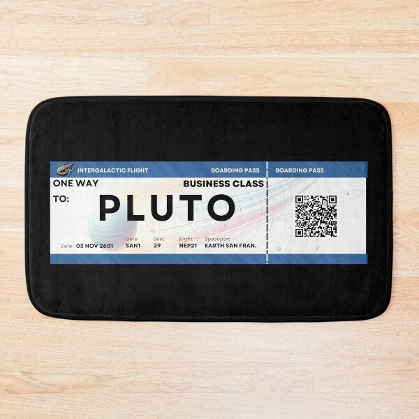 Item preview, Pluto space ticket designed and sold by Trishirt.