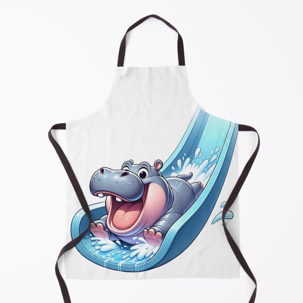 Item preview, Splashy Fun: Hippo's Waterslide Adventure designed and sold by 0penvimark.