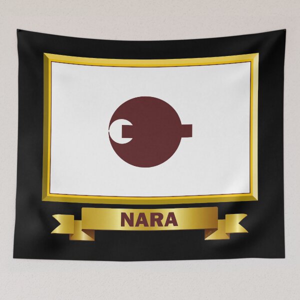 Item preview, NARA PREFECTURE Flag Gifts, Stickers & Other Products (N) designed and sold by mpodger.