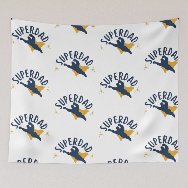 Item preview, Superdad Caped designed and sold by StoneybrokeM.