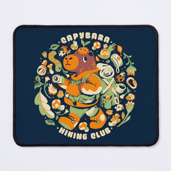 Item preview, Capybara Hiking Club designed and sold by Horta Studio.