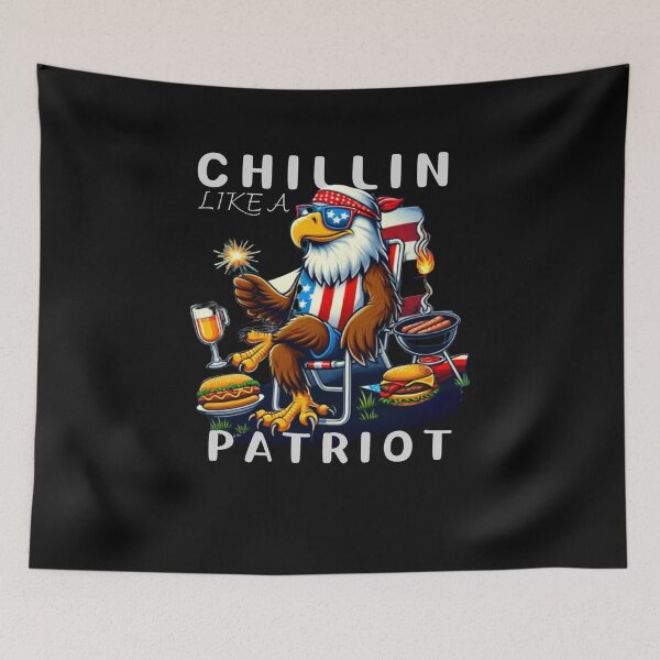 Item preview, Chillin like a patriot designed and sold by MilkyForest.