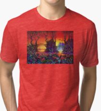 Red Jungle Tri-blend T-Shirt