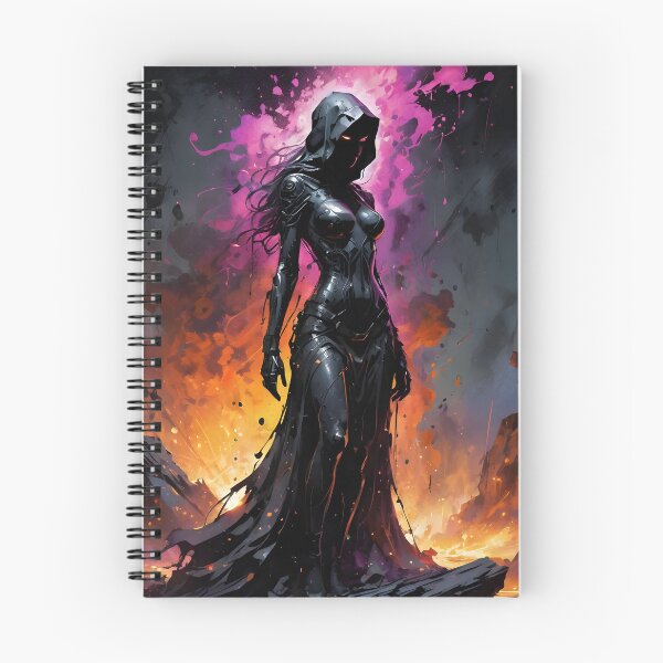 Item preview, Mysterious Female Warrior  designed and sold by ByteyCreatives.