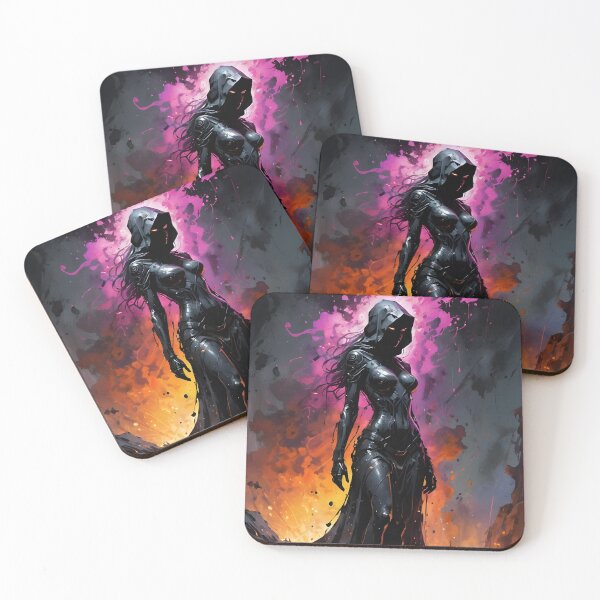 Item preview, Mysterious Female Warrior  designed and sold by ByteyCreatives.