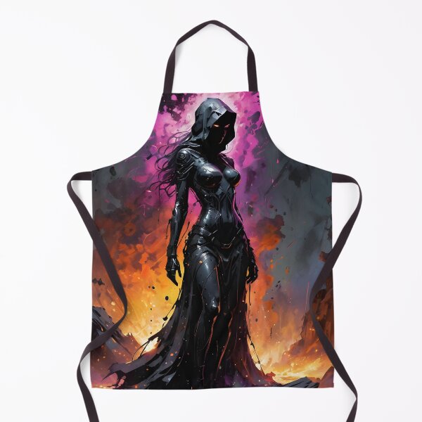 Item preview, Mysterious Female Warrior designed and sold by ByteyCreatives.