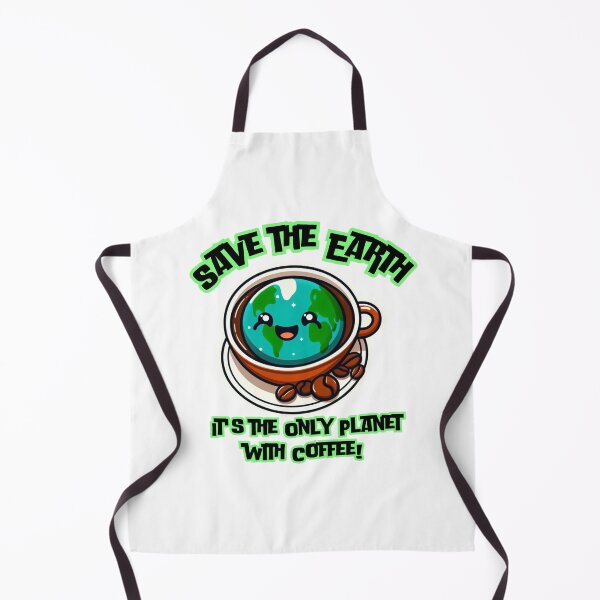 Item preview, Save the Earth, It's the Only Planet with Coffee designed and sold by Fabulous3k.