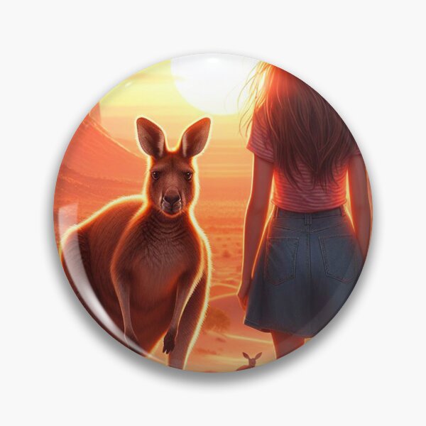 Item preview, Girl in Australia designed and sold by TUnivers.