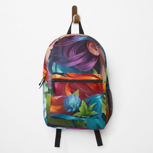 Item preview, Autumn Reverie: Woman Amidst Falling Leaves designed and sold by GrizzlyCollective.