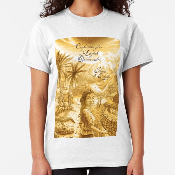 Thomas De Quincey's Confessions of an English Opium-Eater Classic T-Shirt