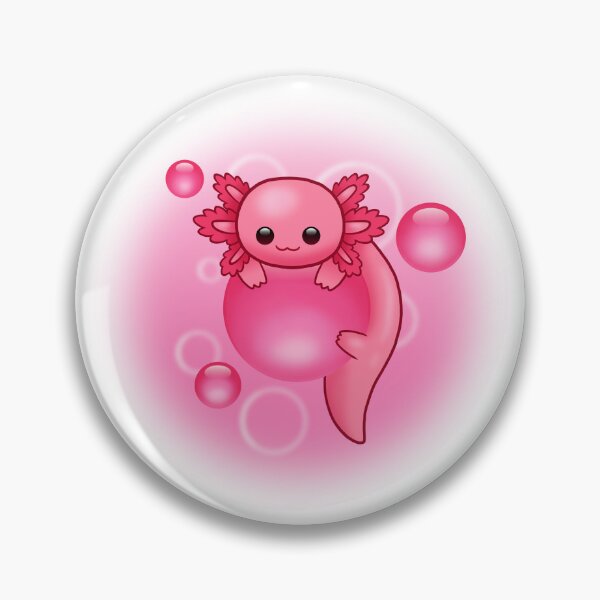 Item preview, Kawaii Frutiger Axolotl designed and sold by kittybox.