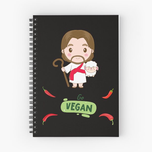 Item preview, go vegan Jesus  designed and sold by inaDream.