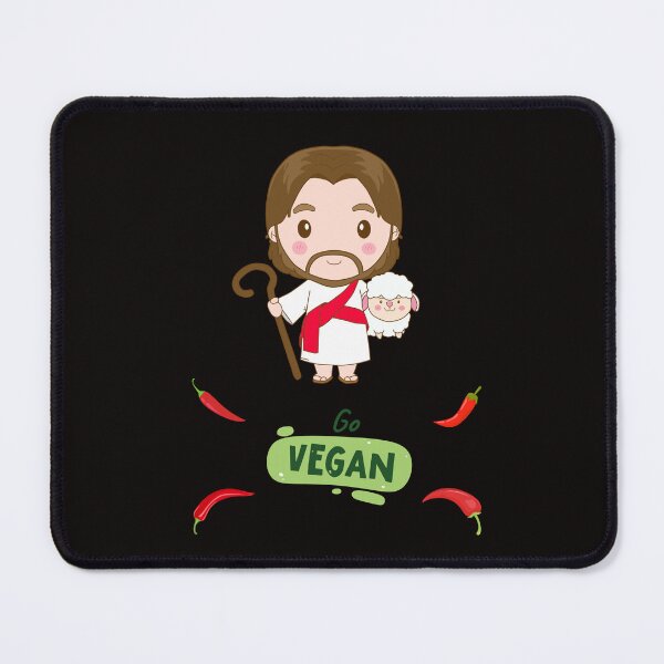 Item preview, go vegan Jesus  designed and sold by inaDream.