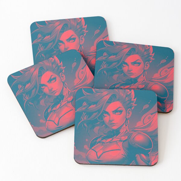 Item preview, Serenity in Contrast: Black and Red Design Woman designed and sold by GrizzlyCollective.