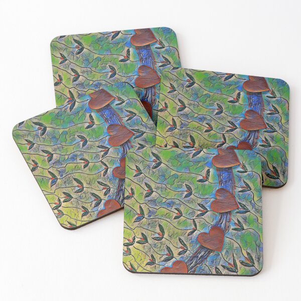 Item preview, Pastel Floral Heart Drift designed and sold by DesignbyDizdar.