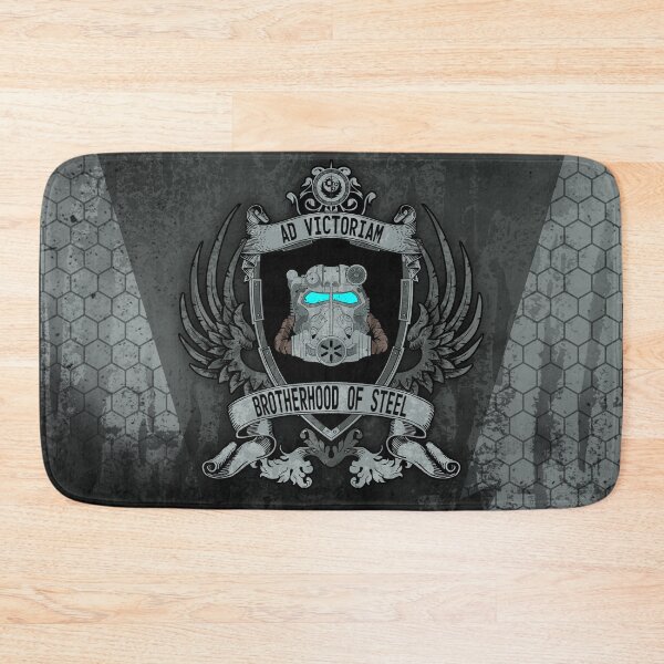 Item preview, BROTHERHOOD OF STEEL (AD VICTORIAM) - CREST POSTER designed and sold by EXION CREW.