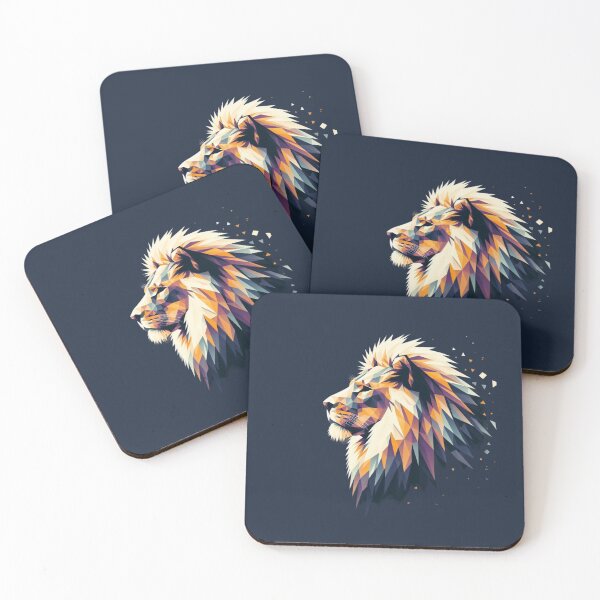 Item preview, Geometric Lion  designed and sold by MusesWhispers.
