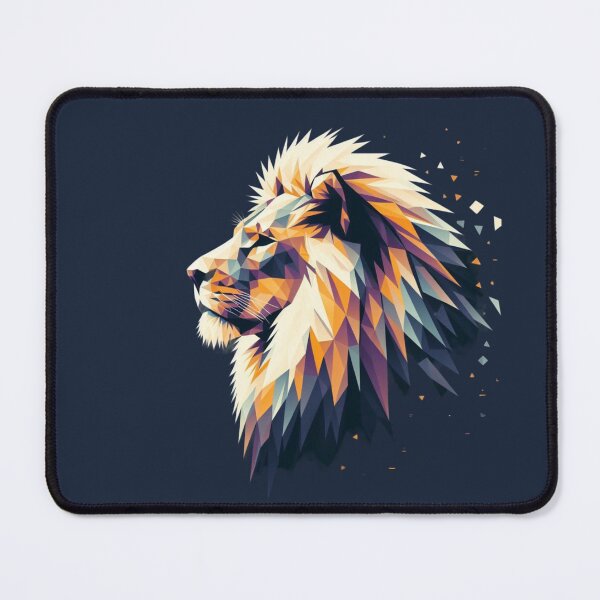 Item preview, Geometric Lion  designed and sold by MusesWhispers.