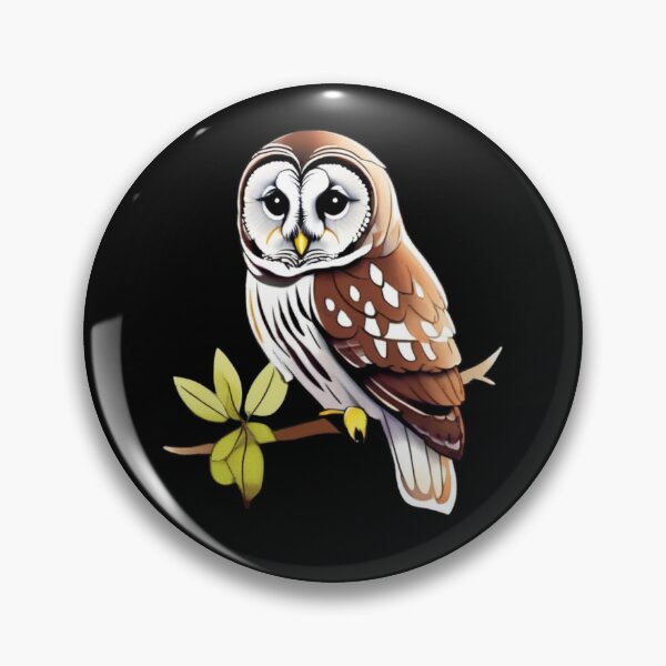 Item preview, watercolor barred owl designed and sold by EuropeanPrints.
