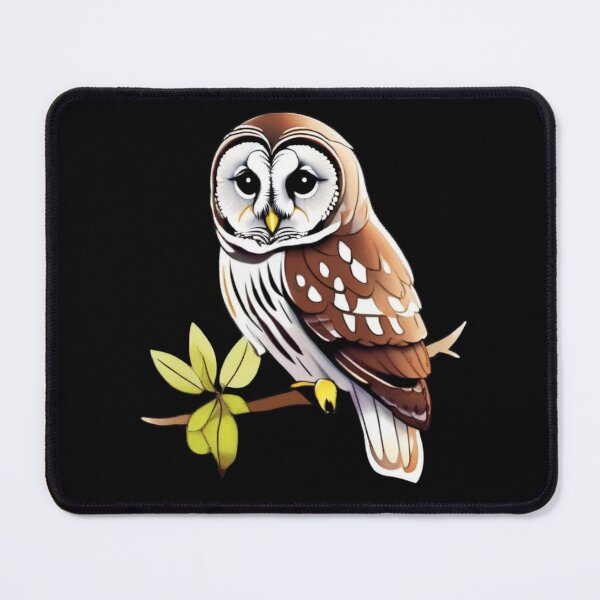 Item preview, watercolor barred owl designed and sold by EuropeanPrints.