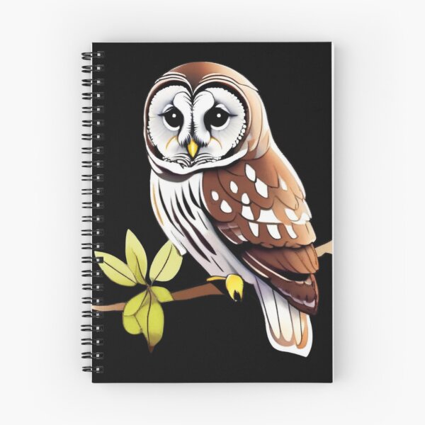 Item preview, watercolor barred owl designed and sold by EuropeanPrints.