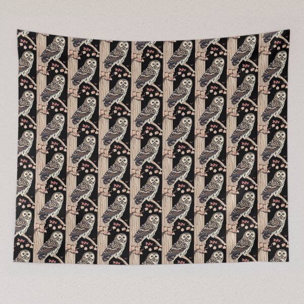 Item preview, barred owl designed and sold by EuropeanPrints.