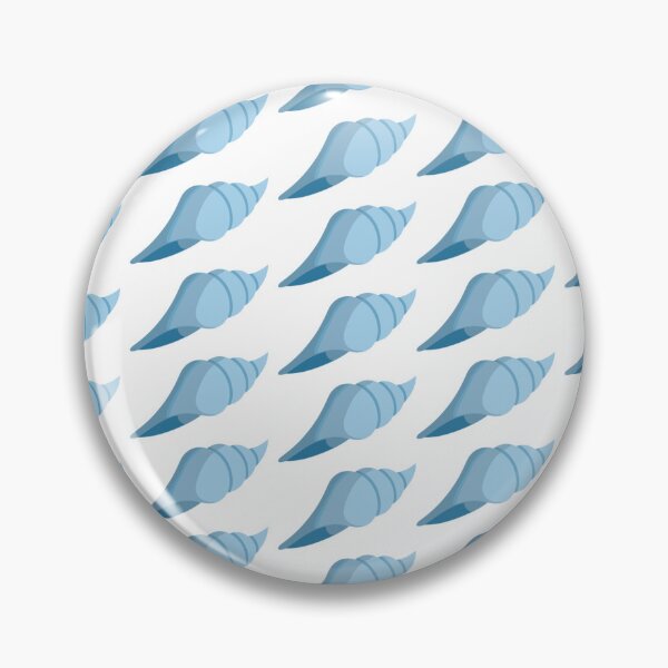 Item preview, Blue sea shells summer pattern designed and sold by ElizabethCoelho.