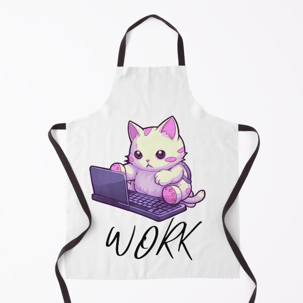 Item preview, A cute cat work on labtop designed and sold by Arafattouch.