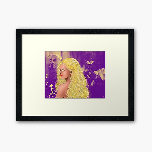 Item preview, Blodeuwedd, Badass Welsh Goddess of Spring designed and sold by MsPinkDesigns.