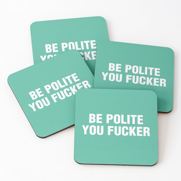 Item preview, be polite designed and sold by DrawingInterest.
