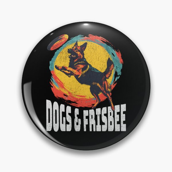 Item preview, Dogs & Frisbee - German shepherd playing fetch designed and sold by JoksterHaven.
