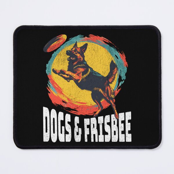 Item preview, Dogs & Frisbee - German shepherd playing fetch designed and sold by JoksterHaven.