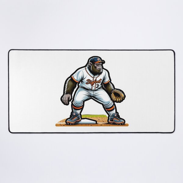 Item preview, Bigfoot Baseball Player, third baseman designed and sold by BrinaandPops.