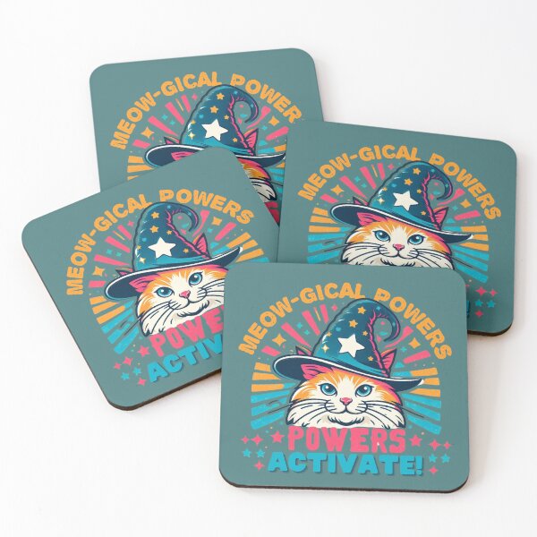 Item preview, Meow-gical powers, activate! designed and sold by trendybutterfly.