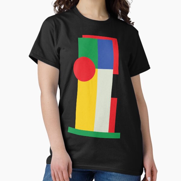 GEOMETRIC COLORS LETTER I Classic T-Shirt