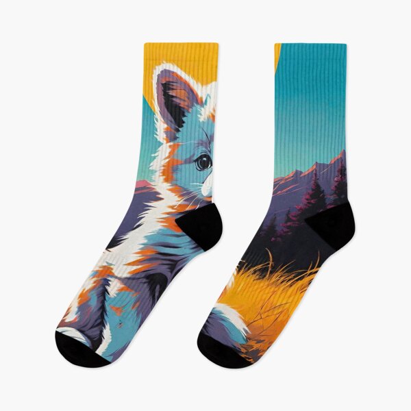 Item preview, Snowy Mountain Pup: Baby Wolf in the Wilderness designed and sold by GrizzlyCollective.