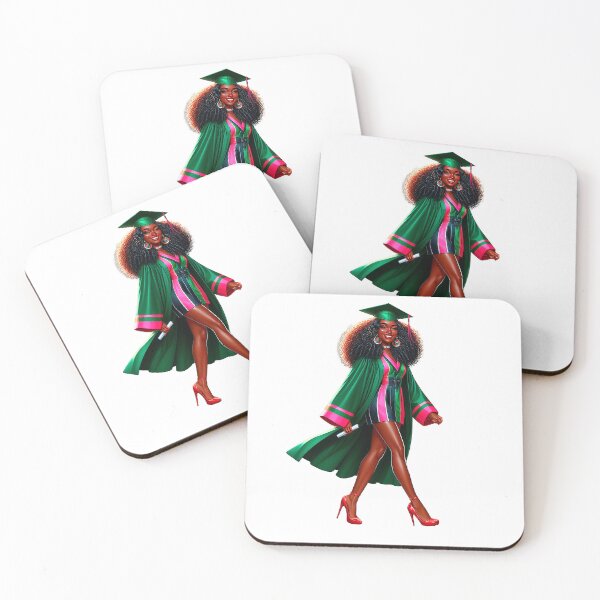 Item preview, Graduation Highschool Afro Girl, Graduating Girl, Highschool Graduate, College Senior, Black Girl Graduating. designed and sold by gabrielakrall.
