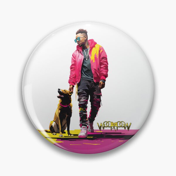 Item preview, A Man and his strong dog on a walk designed and sold by Woof-WoofSK.