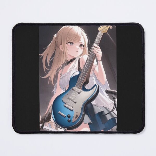 Item preview, Blonde guitarist designed and sold by BubbleTextBox.