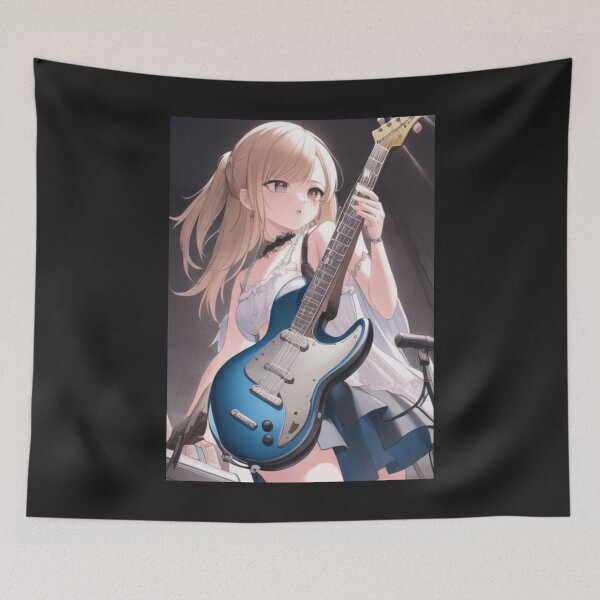 Item preview, Blonde guitarist  designed and sold by BubbleTextBox.