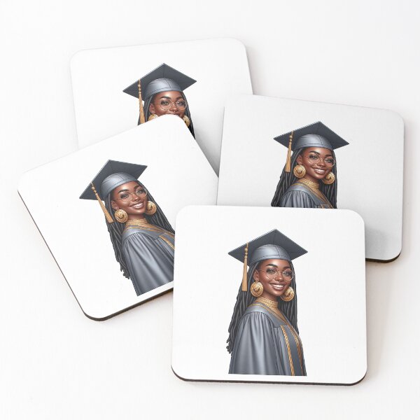 Item preview, Highschool Black Graduation Girl, Graduating Girl, Highschool Graduate, College Senior, Black Girl Graduating. designed and sold by gabrielakrall.