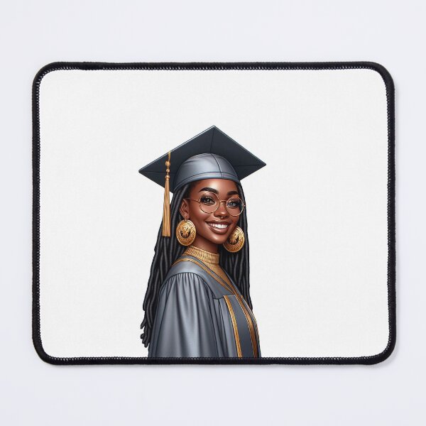 Item preview, Highschool Black Graduation Girl, Graduating Girl, Highschool Graduate, College Senior, Black Girl Graduating. designed and sold by gabrielakrall.
