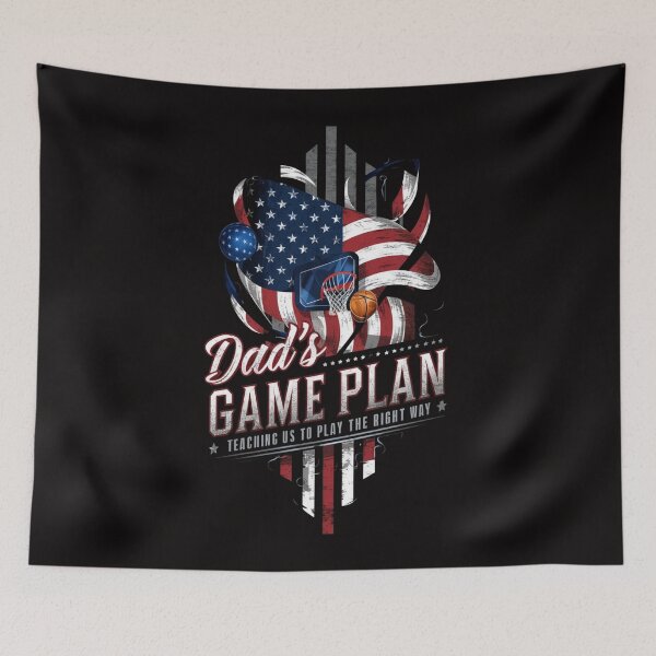 Item preview, Dad's Game Plan designed and sold by HOMEDESIGNPRINT.