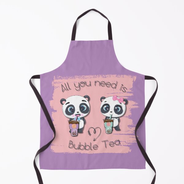 Item preview, Bubble Tea, sweet panda, funny pandas, All you need is Bubble Tea, Panda, pink s designed and sold by GOLDENGARDENART.