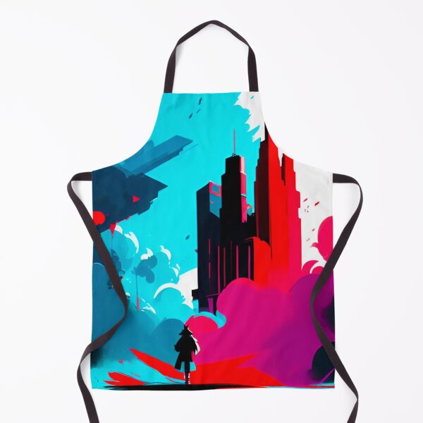 Item preview, Urban Symphony: Vibrant Cityscape Pattern designed and sold by GrizzlyCollective.