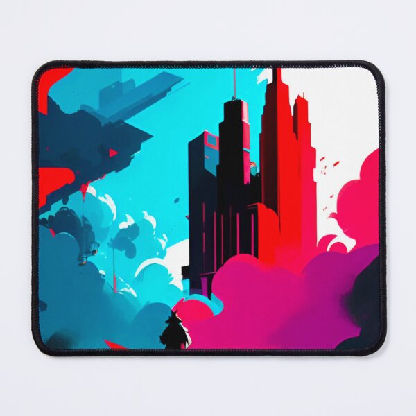 Item preview, Urban Symphony: Vibrant Cityscape Pattern designed and sold by GrizzlyCollective.