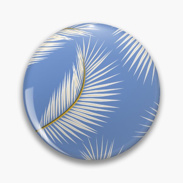 Item preview, Aesthetic summer palm leaves pattern designed and sold by ElizabethCoelho.
