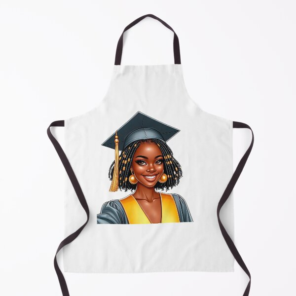 Item preview, Graduation Highschool Afro Girl, Graduating Girl, Highschool Graduate, College Senior, Black Girl Graduating. designed and sold by gabrielakrall.