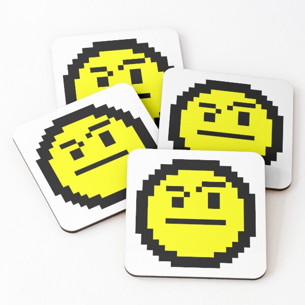 Item preview, Pixel art of Face with Raised Eyebrow designed and sold by Polux Design.