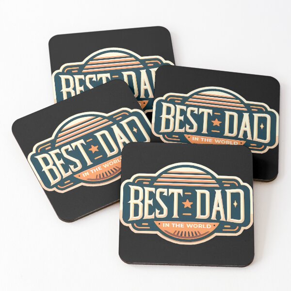 Item preview, Best Dad in the world - High Resolution Illustration designed and sold by hello-ib.